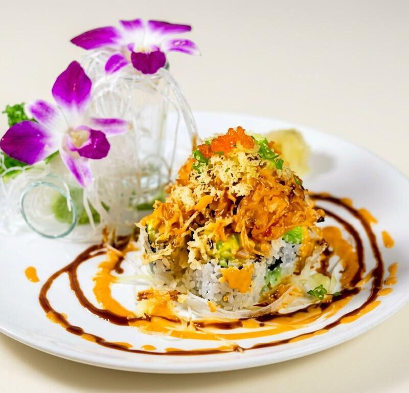 *Volcano Roll (6 pcs)