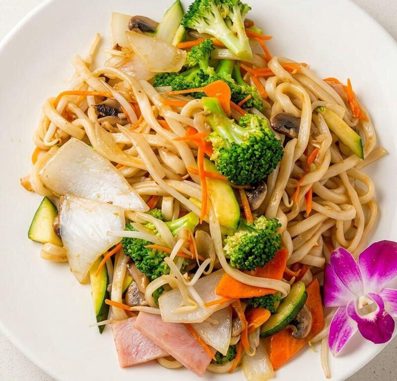 Vegetable Yaki Udon