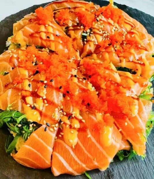 *Sushi Pizza